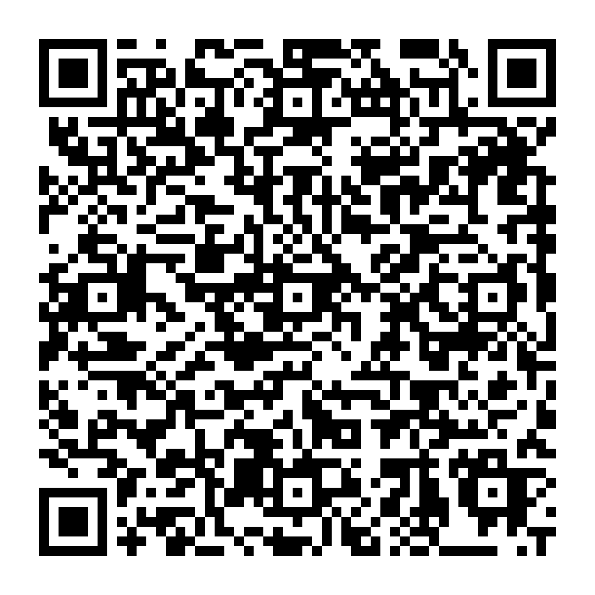 QR code Calendrier global